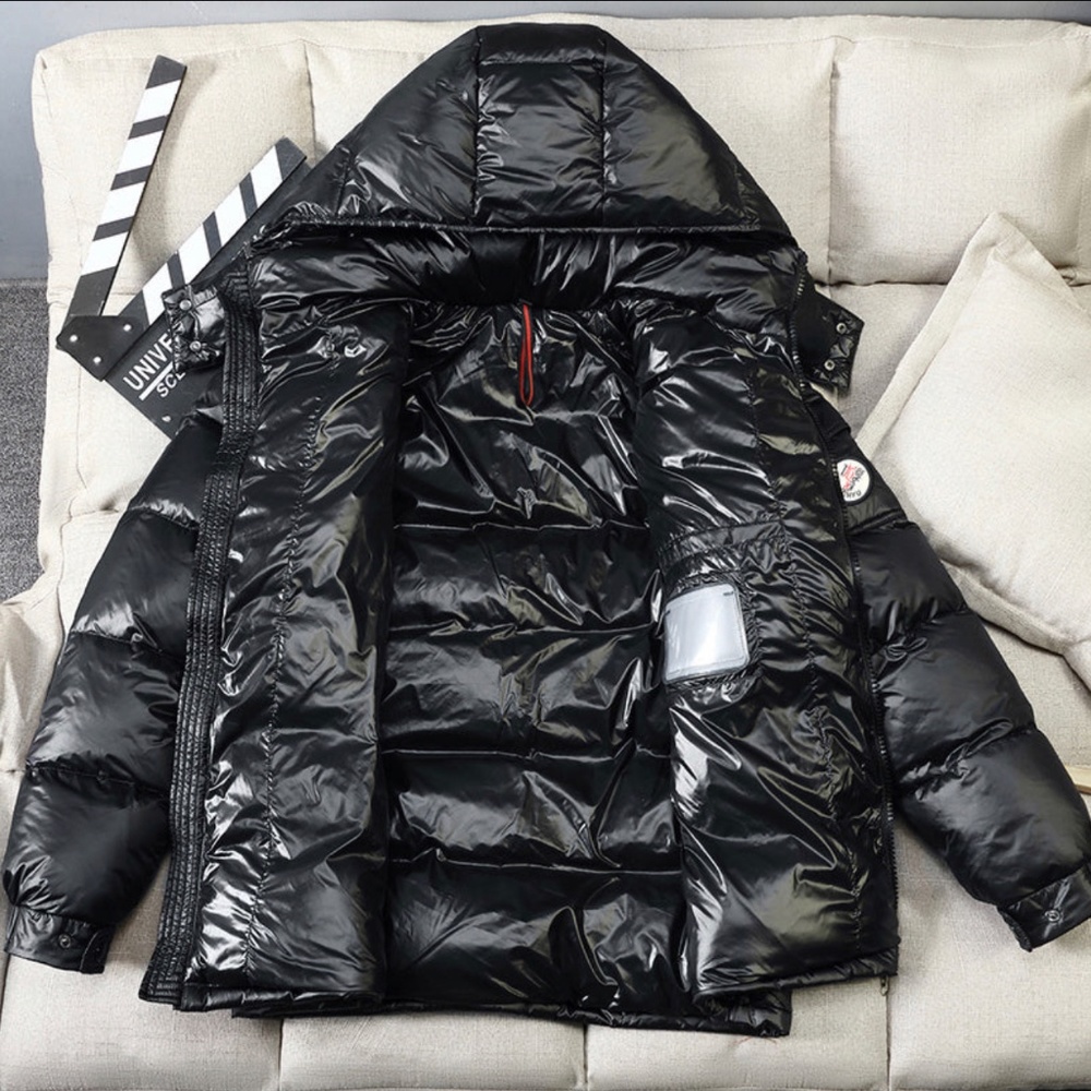 Glossy Duck Down Winter Jacket